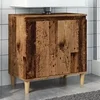 Image de Armoire d'évier vieux bois 58x33x60 cm bois d'ingénierie, meuble de lavabo de salle de bain, meuble de salle de bain, 857114