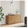 Image de Buffet chêne artisanal 102x35x55 cm bois d'ingénierie 857140