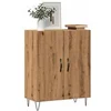 Image de Buffet chêne artisanal 69,5x34x90 cm bois d'ingénierie 857178