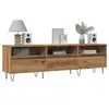 Image de Meuble TV chêne artisanal 150x30x44,5 cm bois d'ingénierie, banc TV, meuble télé, meuble multimédia, buffet TV, 857188