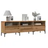 Image de Meuble TV chêne artisanal 150x30x44,5 cm bois d'ingénierie, banc TV, meuble télé, meuble multimédia, buffet TV, 857190