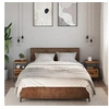 Image de Tables de chevet 2 pcs vieux bois 34x36x50 cm bois d'ingénierie, table de chevet, meuble de chambre à coucher, 857263