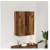 Image de Armoire murale vieux bois 69,5x34x90 cm
