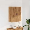 Image de Armoire murale chêne artisanal 69,5x34x90 cm