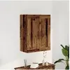 Image de Wandkast 69,5x34x90 cm bewerkt hout oud houtkleurig857312