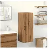 Image de Armoire murale chêne artisanal 34,5x34x90 cm bois d'ingénierie, armoire, armoire suspendue, armoire latérale, armoire 857335
