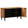 Image de Meuble TV 80x31,5x46 cm en bois d acacia massif