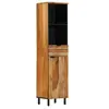 Image de Armoire de salle de bain 38x33x160 cm en bois d acacia massif