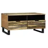 Image de Table Basse 80x54x40 cm en Bois Massif de Manguier