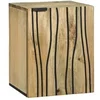 Image de Armoire Murale salle de bain 38x33.5x48 cm Bois massif de Mangue & Bois reconstitué