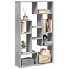 Image de Bibliothèque gris béton 72x20x120 cm bois d ingénierie