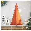 Image de Arbre de Noël en bois pour décoration 80 cm bois de pin massif, décoration de sapin de Noël en bois, sapin de Noël en 858170