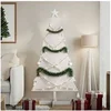 Image de Sapin de Noël - - 150 cm - Bois de pin massif - Blanc - Style Scandinave-Nature
