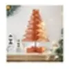 Image de Arbre de Noël en bois pour décoration 80 cm bois de pin massif