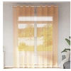 Image de Rideaux en voile avec oillets 2 pcs orange 140x300 cm, rideau en filet, rideau transparent, voile de fenêtre, 4102094