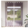 Image de Rideaux en voile avec oillets 2 pcs violet 140x300 cm, rideau en filet, rideau transparent, voile de fenêtre, 4102106