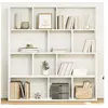 Image de Bibliothèque blanc 132x29x141,5 cm bois d'ingénierie3310307