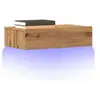 Image de Meubles TV avec éclairages LED 2 pcs chêne artisanal