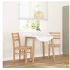 Image de Chaises à manger 2 pcs bois massif caoutchouc, chaise à dîner, chaise, chaise de salon, chaises à dîner, chaise de 4102420