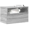 Image de Tables de chevet murales 2 pcs sonoma gris 45x26x28,5 cm, armoire de chevet flottante, armoire de chevet suspendue, 858607