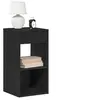 Image de Tables de chevet avec tiroir 2 pcs chêne noir 35x34x66,5 cm, table d'appoint, armoire de lit, table d'appoint pour la 858716