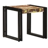 Image de Table basse Multicolore 40x50x38 cm en bois massif de récupération