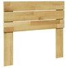 Image de Tête de lit 80 cm bois massif de chêne, panneau de tête de lit, tête de lit en bois massif, tête de lit pour lit 859340