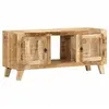 Image de Meuble TV 105x46x32 cm bois massif de manguier brut