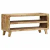 Image de Meuble TV 105x46x32 cm bois massif de manguier brut