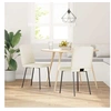 Image de Lot de 2 chaise H. 83 cm non empilable non pliable en plastique interieur beige