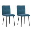 Image de Lot de 2 chaise GENERIQUE interieur non pliable en metal H. 83 cm