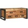Image de Table Basse 90x50x38 cm Bois Massif d Acacia