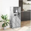 Image de Armoire de cuisine sonoma gris 57x41,5x131,5 cm bois ingénierie 860126