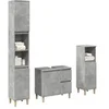 Image de Ensemble de meubles de salle de bain 3 pcs gris béton 3324945