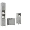 Image de Ensemble de meubles de salle de bain 3 pcs gris béton 3324952