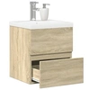 Image de Ensemble de meubles de salle de bain 2 pcs chêne sonoma