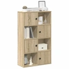 Image de Bibliothèque chêne sonoma 60x24x101,5 cm bois d ingénierie