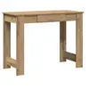 Image de Bureau Chêne artisanal 100x45x75 cm Bois d'ingénierie Réf. 860435