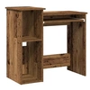Image de Bureau avec étagères Vieux bois 84x40x78 cm Bois d'ingénierie 860452