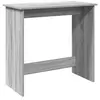 Image de Bureau Sonoma gris 80x40x75 cm Bois d'ingénierie 860459