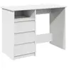 Image de Bureau Blanc 102x50x75 cm Bois d'ingénierie 860463