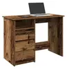 Image de Bureau vieux bois 102x50x75 cm bois d ingénierie
