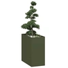 Image de Jardinière vert olive 40x80x80 cm acier