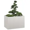 Image de Jardinière 120x80x80 cm acier inoxydable