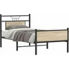 Image de Cadre de lit sans matelas chêne sonoma 80x200 cm 4106971