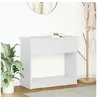 Image de Table console avec tiroirs blanc 85,5x38,5x74,5 cm
