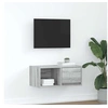 Image de Meuble TV sonoma gris 60x31x25,5 cm bois d ingénierie