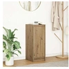 Image de Buffet chêne artisanal 29,5x34x76 cm bois d'ingénierie, meuble de rangement, meuble de rangement de cuisine, meuble 861615