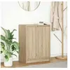 Image de Buffet chêne sonoma 57x34x76 cm bois d ingénierie