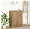 Image de Buffet chêne artisanal 57x34x76 cm bois d ingénierie